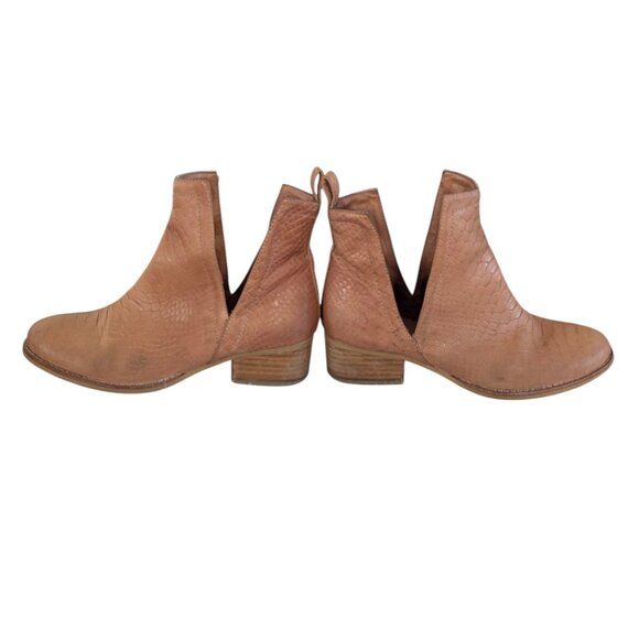 Jeffrey Campbell - ORILEY - Leather Low Rise Boots/Booties - Size 6.5 - Picture 3 of 12